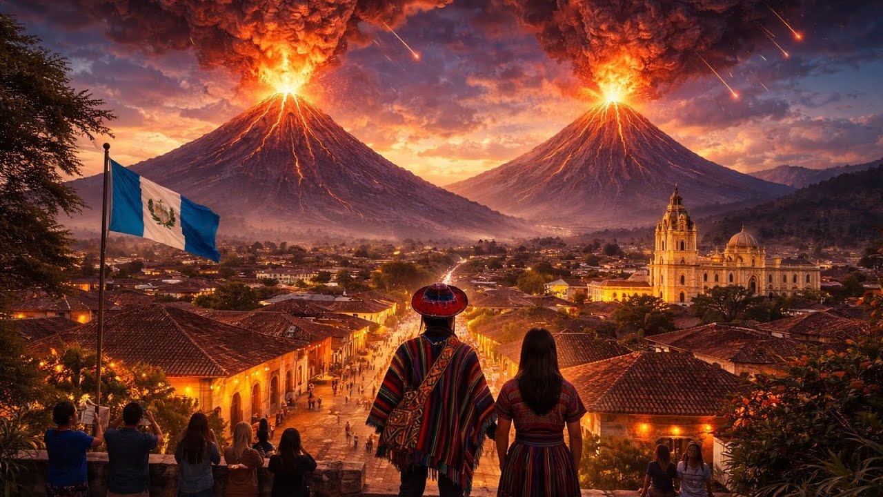 Nexo Relajante GT — Volcanoes of Fire | Emotional Synthwave & Marimba (Official Video)