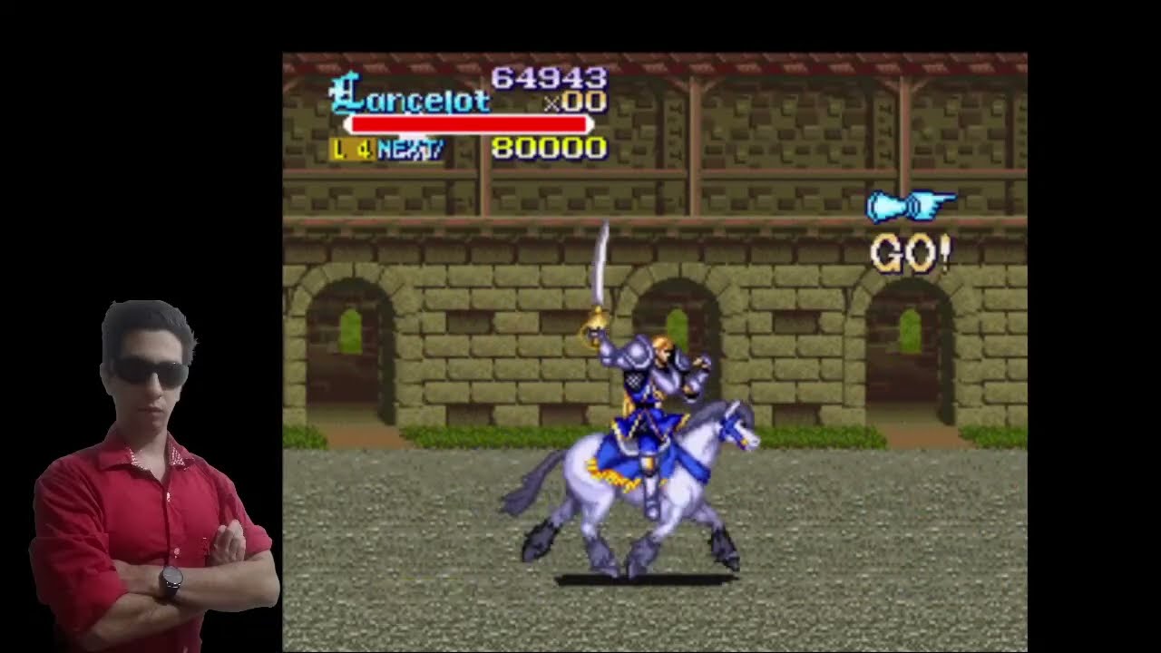 JuanEche Juega los Caballeros de la mesa circular (Snes)