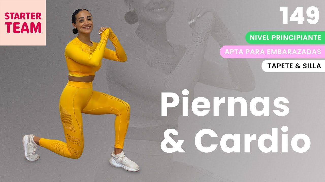 Pierna & Glúteos 🔥| ¡Mejora el tono muscular y quema calorías! 💦| 25/30