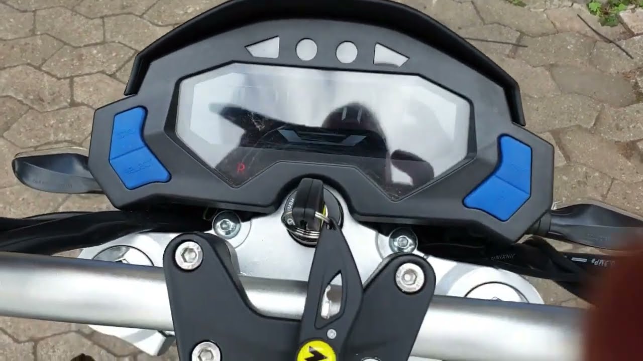 Elektromoped Motron Vizion. Probefahrt