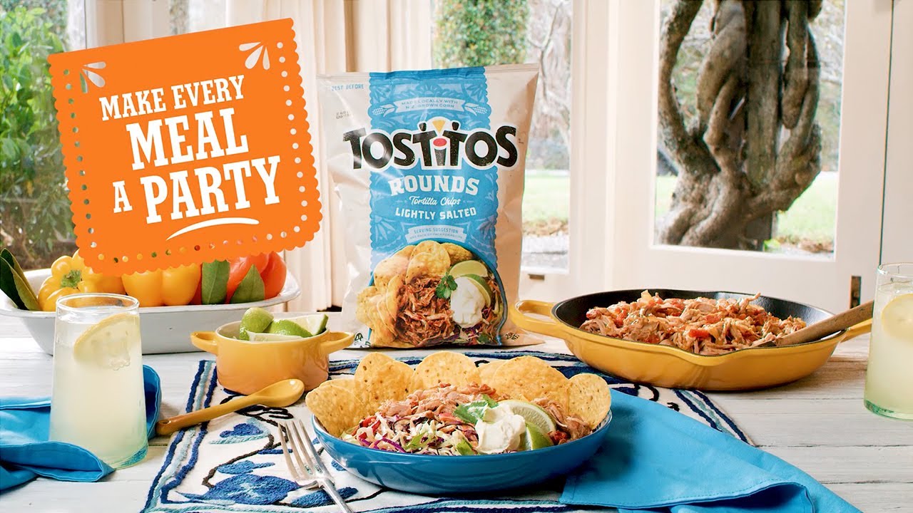 Tostitos Rounds: next-level tortilla chips for next-level nachos