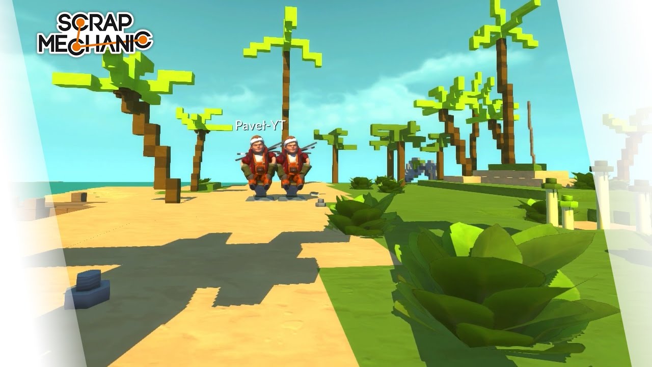Scrap Mechanic Po Polsku #169 - Bezludna Wyspa! /Paveł || Plaga