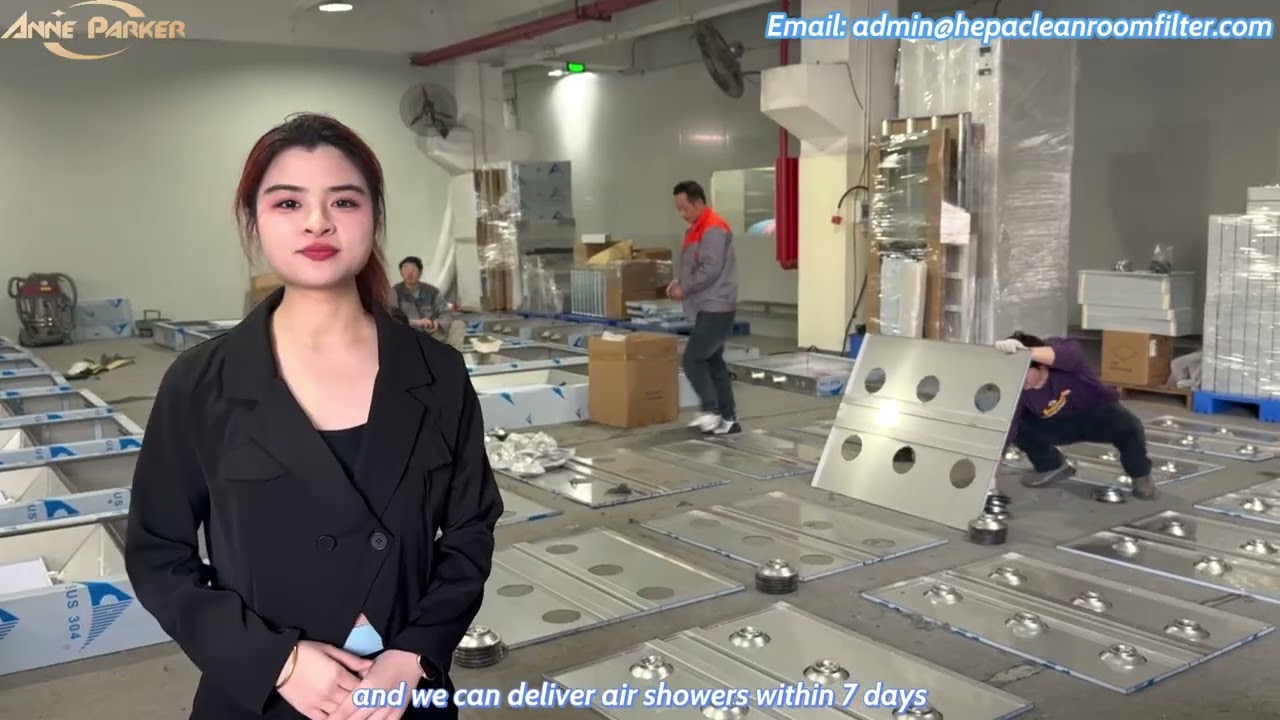 Air Shower Assembly Line | Cleanroom Equipment Manufacturing #cleanroomairshower #airshower