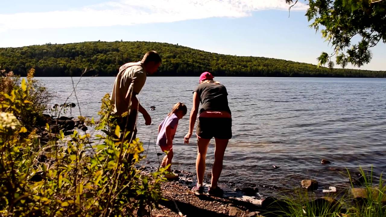 Family Canoe Camping - Algonquin Park.