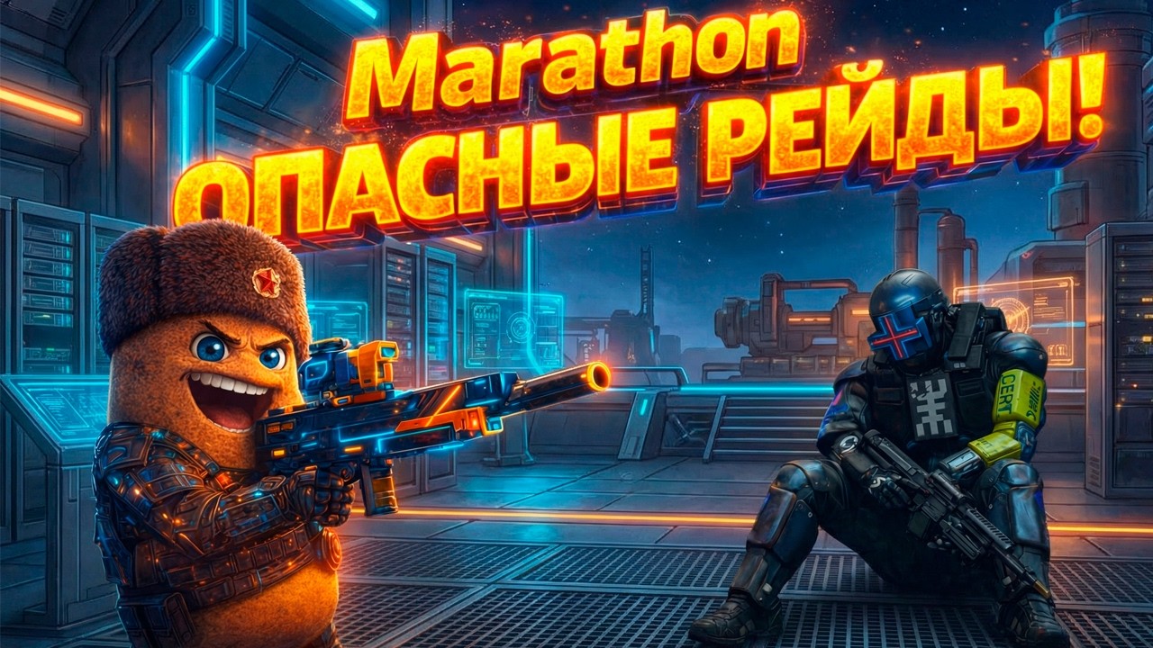 Marathon - ВЕСЕЛЫЙ ГЕЙМПЛЕЙ и РЕЙДЫ по ИГРЕ МАРАФОН | СТРИМ