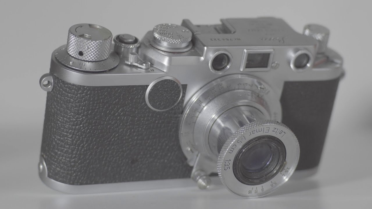 Taking pictures with my new Leica IIf (2f) and the Elmar 50mm 3.5