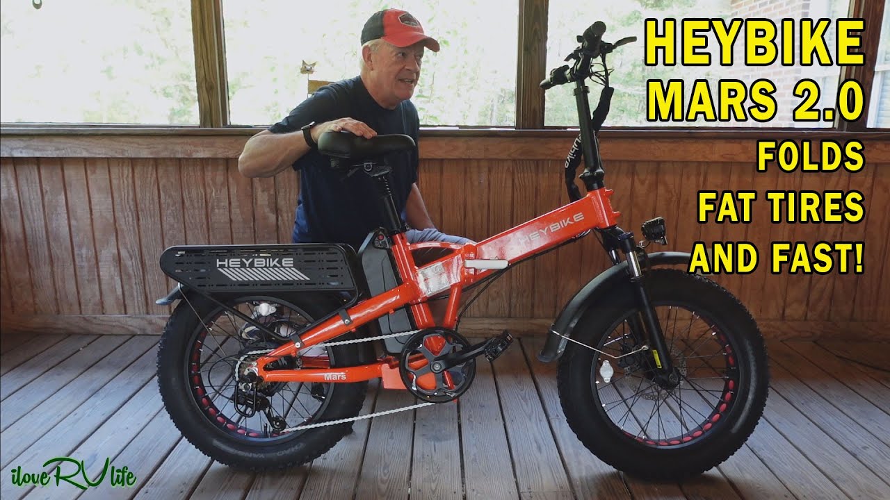 HEYBIKE Mars 2.0 Ebike -  Folds, Fat Tires, and Fast!
