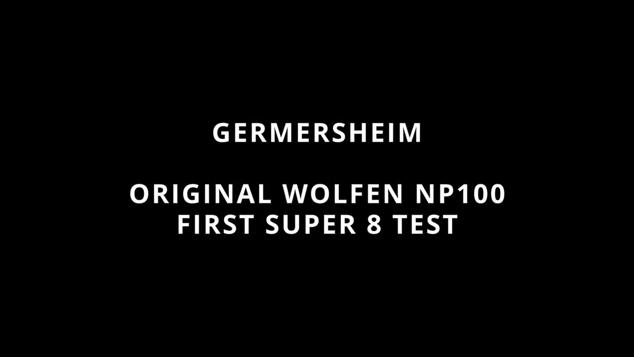 Wittner Cinetec - Original Wolfen NP100 - First Super 8 Test (HD)