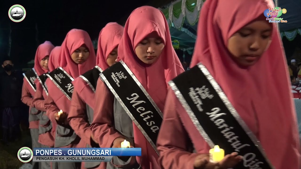 pemberangkatan wisudawan wisudawati Almiftah PP gunung sari