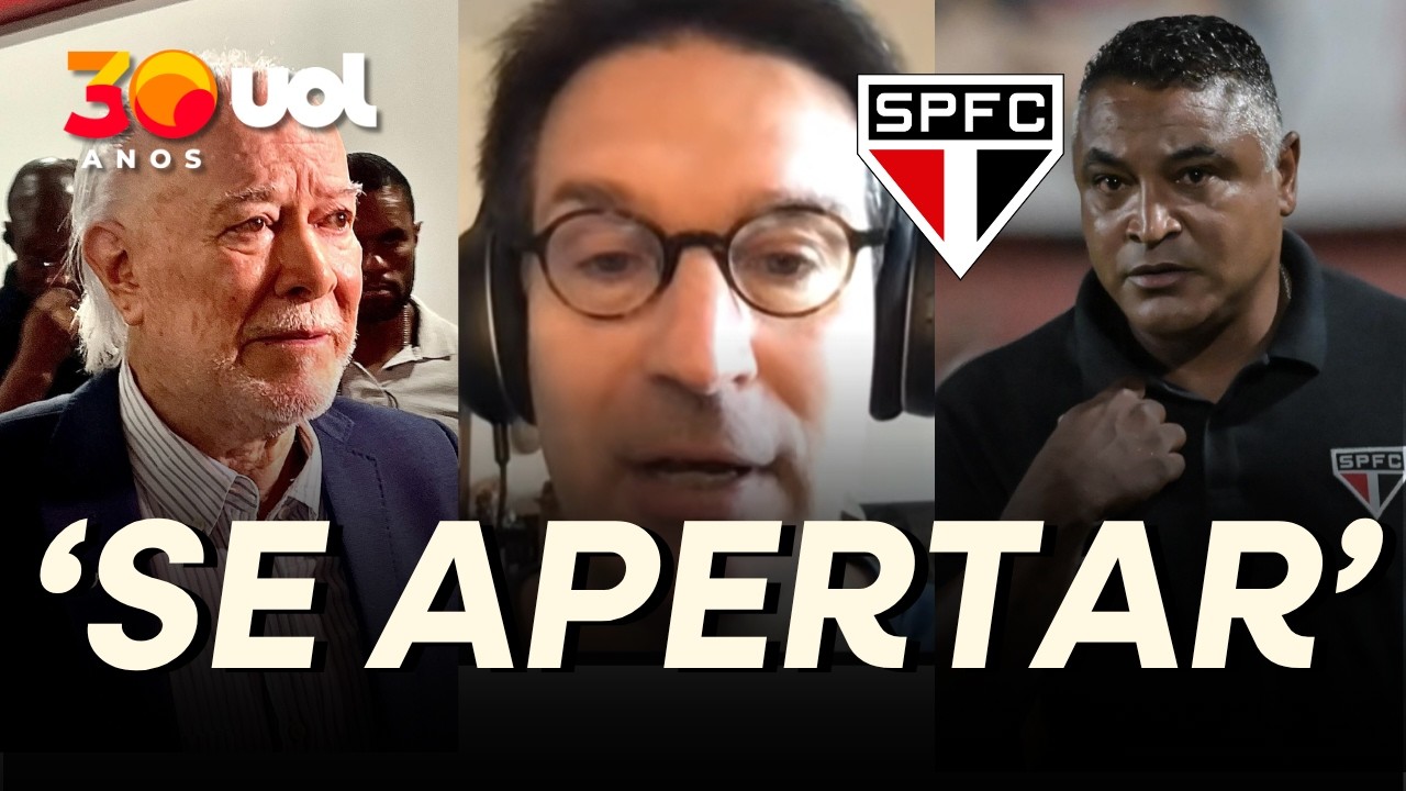 SE APERTAR, PRESIDENTE DO S&Atilde;O PAULO MANDA ROGER MACHADO, RUI COSTA E RAFINHA EMBORA; ARNALDO ANALISA