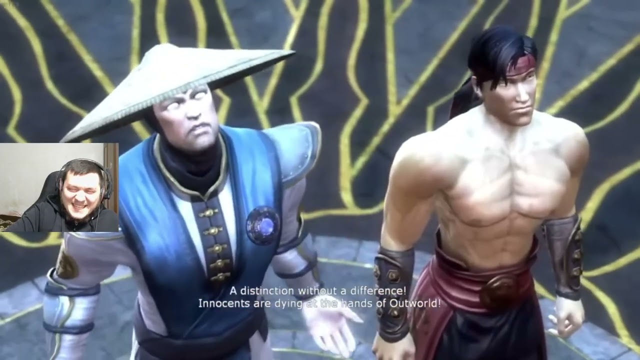 Реакция на Emerald Weapon : Долги Рейдена mortal kombat 9