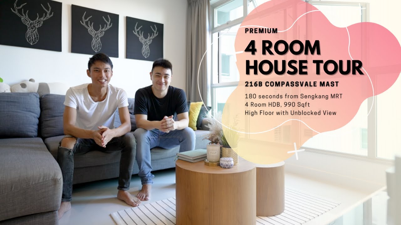 216b Compassvale Mast 4 room HDB for sale