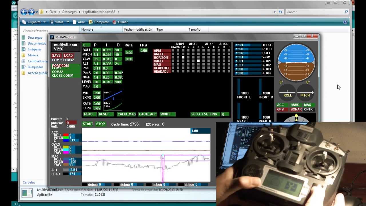 Motando un Cuadricoptero - Montando la base y los motores (3 - parte 1)