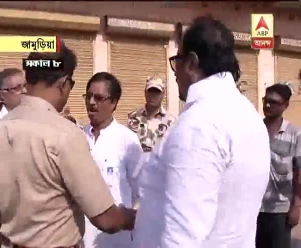 cpm-tmc leaders quarrel over bomb recover at jamuria