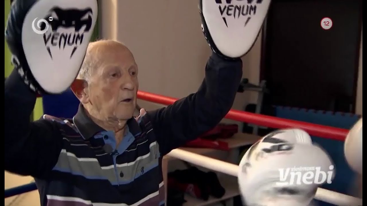 90-ročný zlatý olympionik Janko Zachara boxuje ako mladík (V SIEDMOM NEBI)