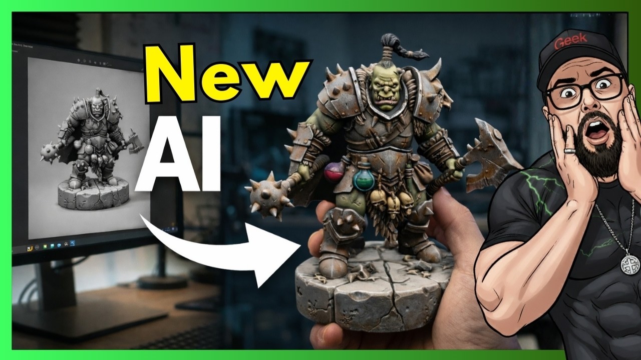 LANÇOU! NOVA IA Própria para Gerar Modelos para Impressão 3D Lychee Gen