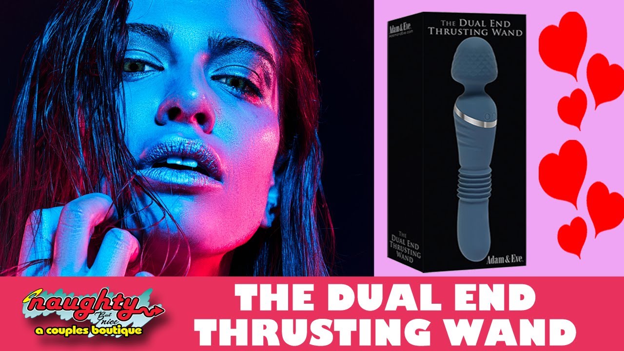 Dual End Thrusting Wand - Naughty A Couple's Boutique