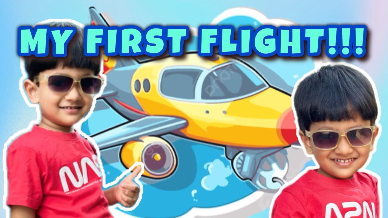 Ojas’s first flight || How to travel with a toddler|| First Flight experience @Mumma and Nityansh
