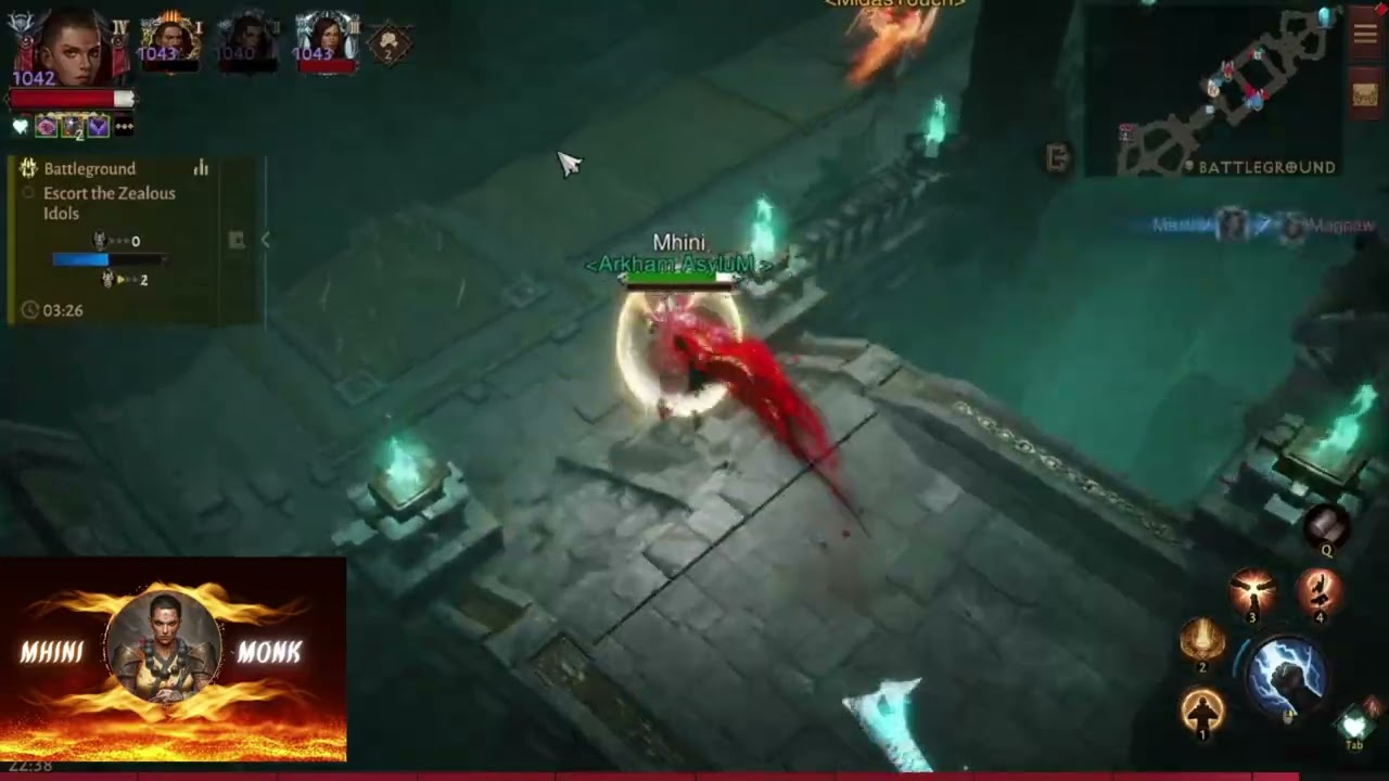 MONK BUILD GOING WILD 21 09 25 | MHINI | MONK | TOP | 2025 | F2P | PVE | PVP | DIABLO INMORTAL