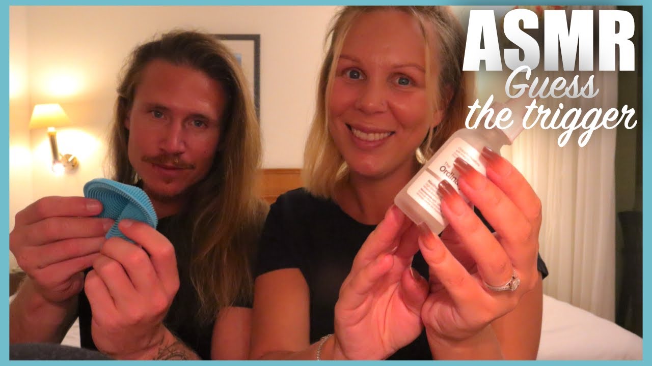 ASMR - Guess the trigger with my fiancé, AGAIN 💆🏼‍♀️