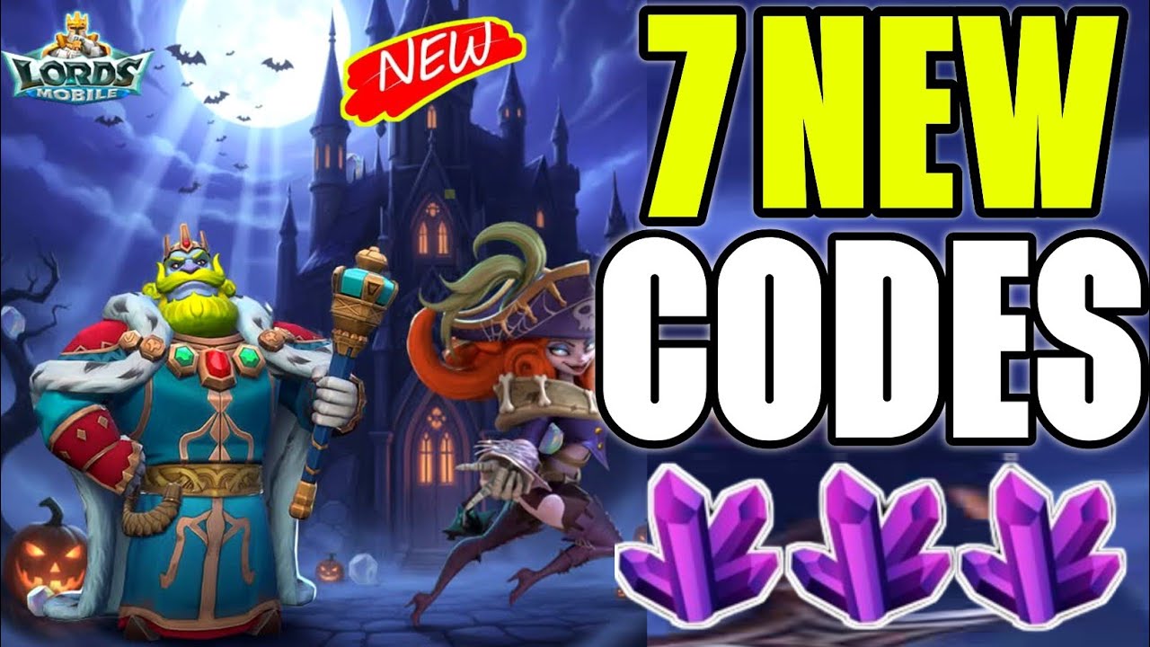 ⚠️НОВЫЕ⚠️ КОДЫ ПОГАШЕНИЯ LORDS MOBILE 2025 - КОДЫ LORDS MOBILE - КОДЫ LORDS MOBILE