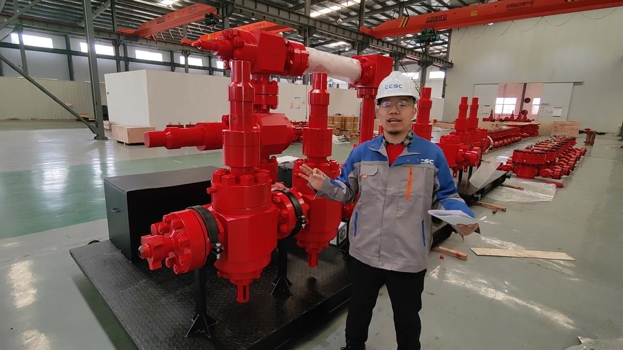 choke manifold for oil gas drilling