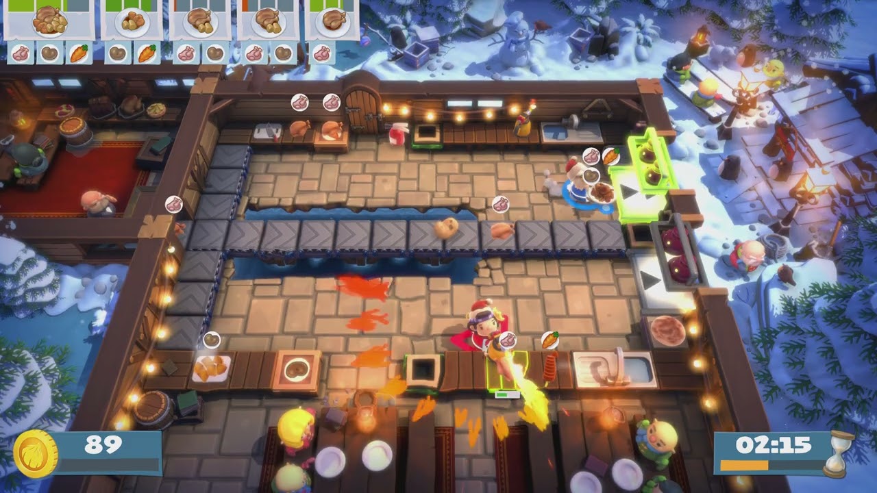 Overcooked! Extra Trimmings - Festive Seasoning | Level 1-7