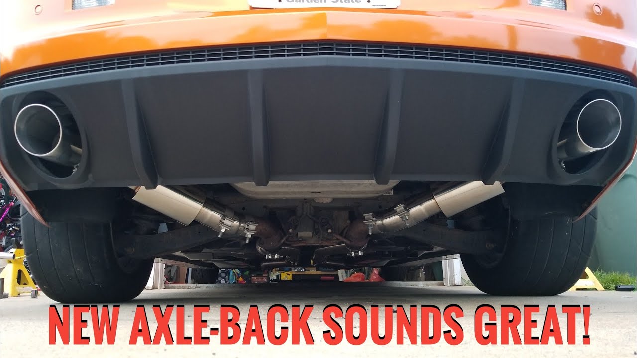 5th Gen Camaro SS $195 Rev 9 Axle-back Sounds Surprisingly Good!