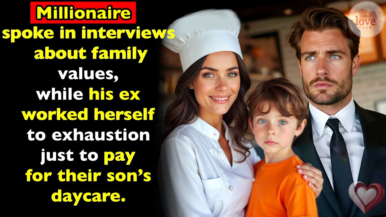 She worked nonstop to pay for her son’s daycare while his Millionaire father preached family values.