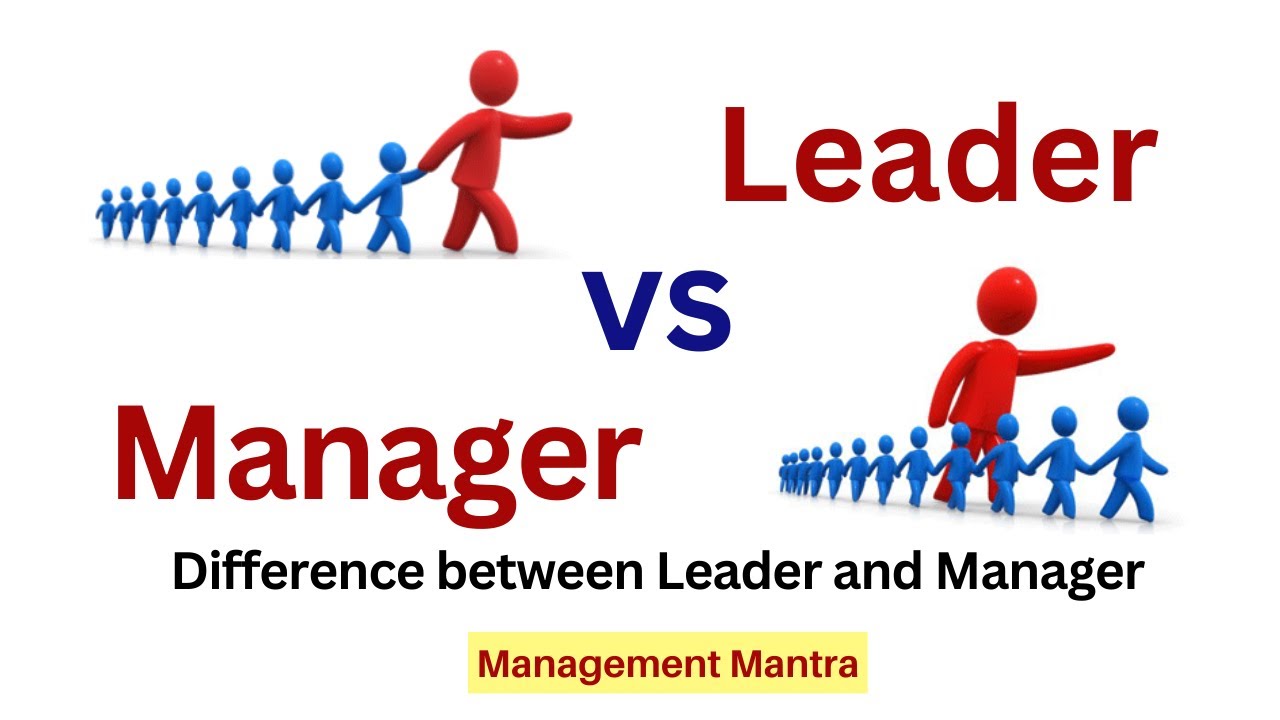 Difference between Leader and Manager in Hindi