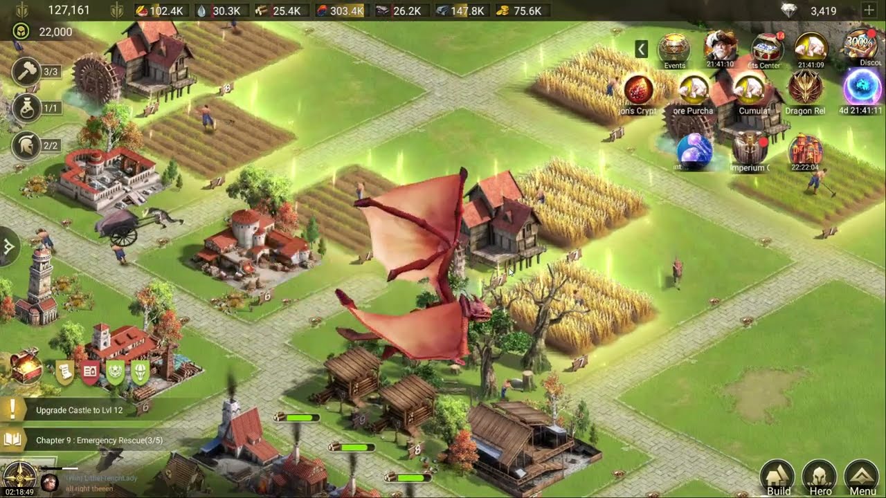 Rise of Empires ice and fire how to farm with your water wheel