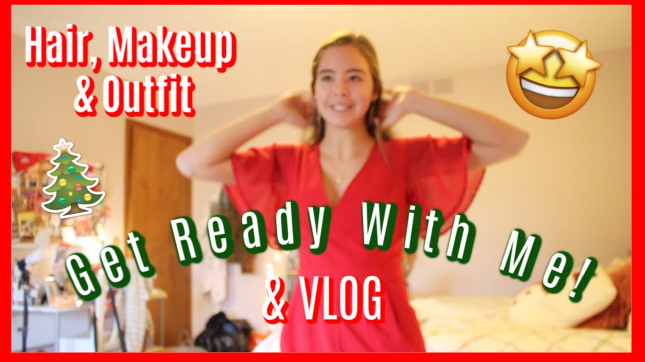Christmas Eve Get Ready With Me & Vlog!