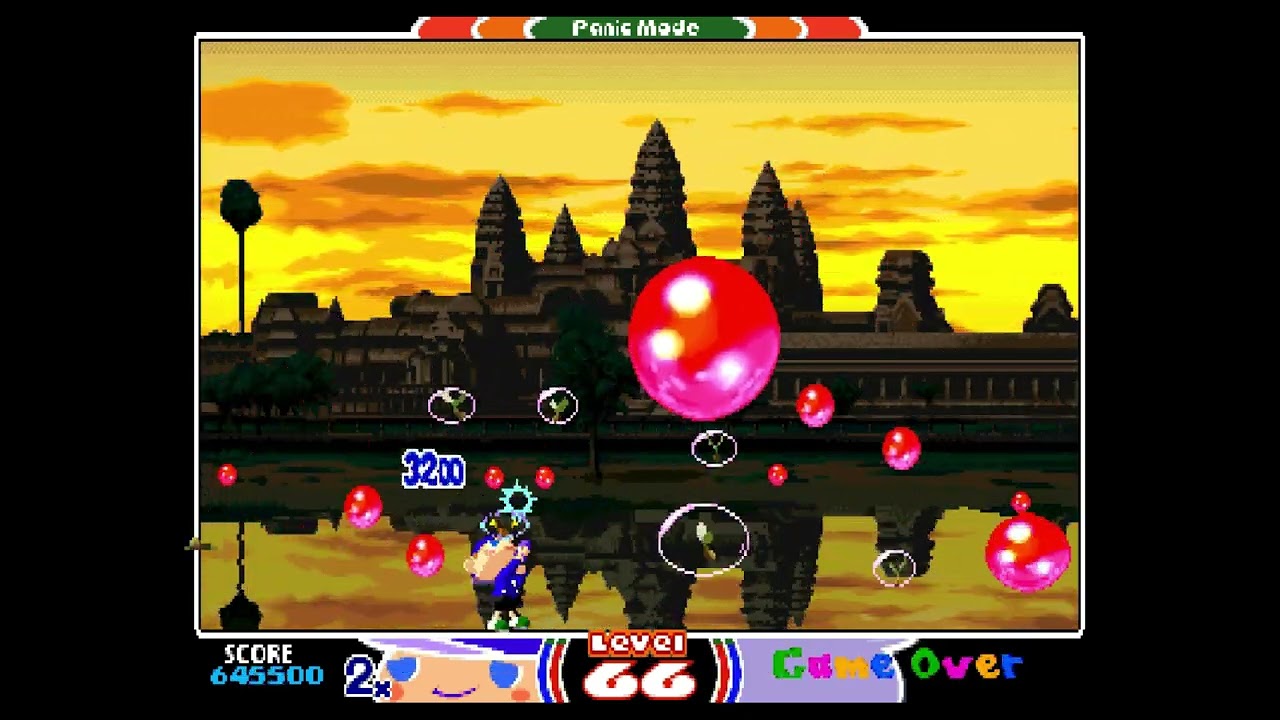 Mighty Pang - Arcade - Panic mode longplay