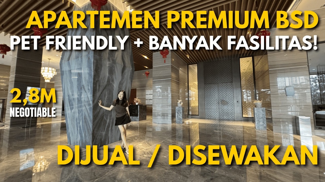 THE BRANZ BSD APARTMENT PET FRIENDLY | CBD BSD CITY | SAMPING AEON MALL BSD & TOL SERBARAJA