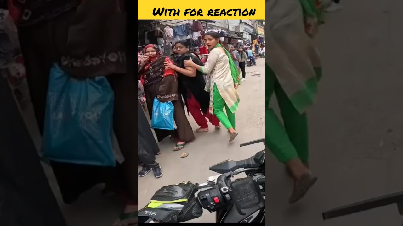 girls reaction market //💕💕Z900 reaction video //😯 #h2r #kawasaki #ninja #reaction #bikerider #bike