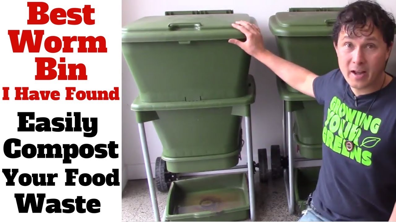 Best Worm Bin I Have Ever Found - Easily Compost Your Food Waste