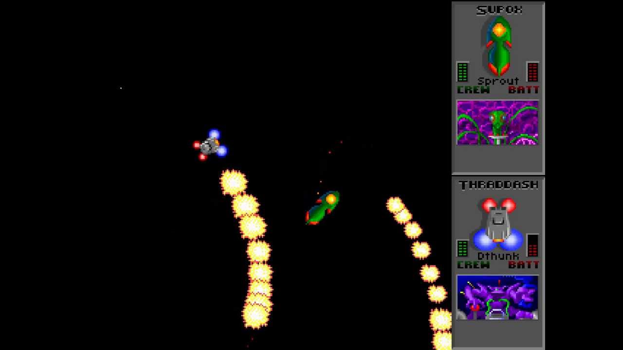 Star control 2 (The Ur-Quan Masters), Super melee match