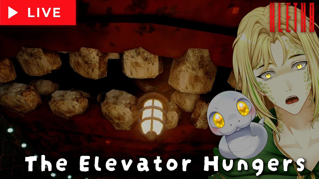 What Does The Elevator Eat???【Vtuber | Shawn The Huuman】