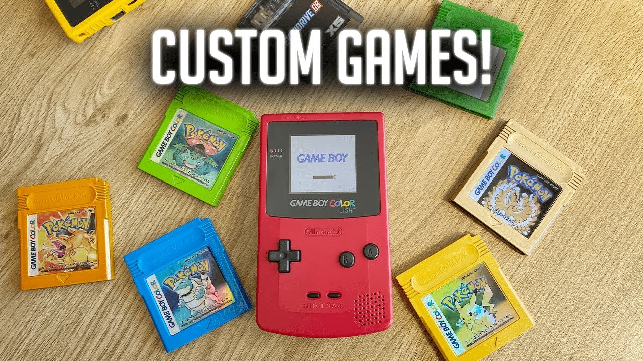5 Pokémon GBC Romhacks on Real Cartridges!