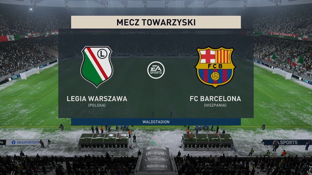 FIFA 23 🔥 Mecz Towarzyski 🔥 Legia Warszawa - FC Barcelona 🔥
