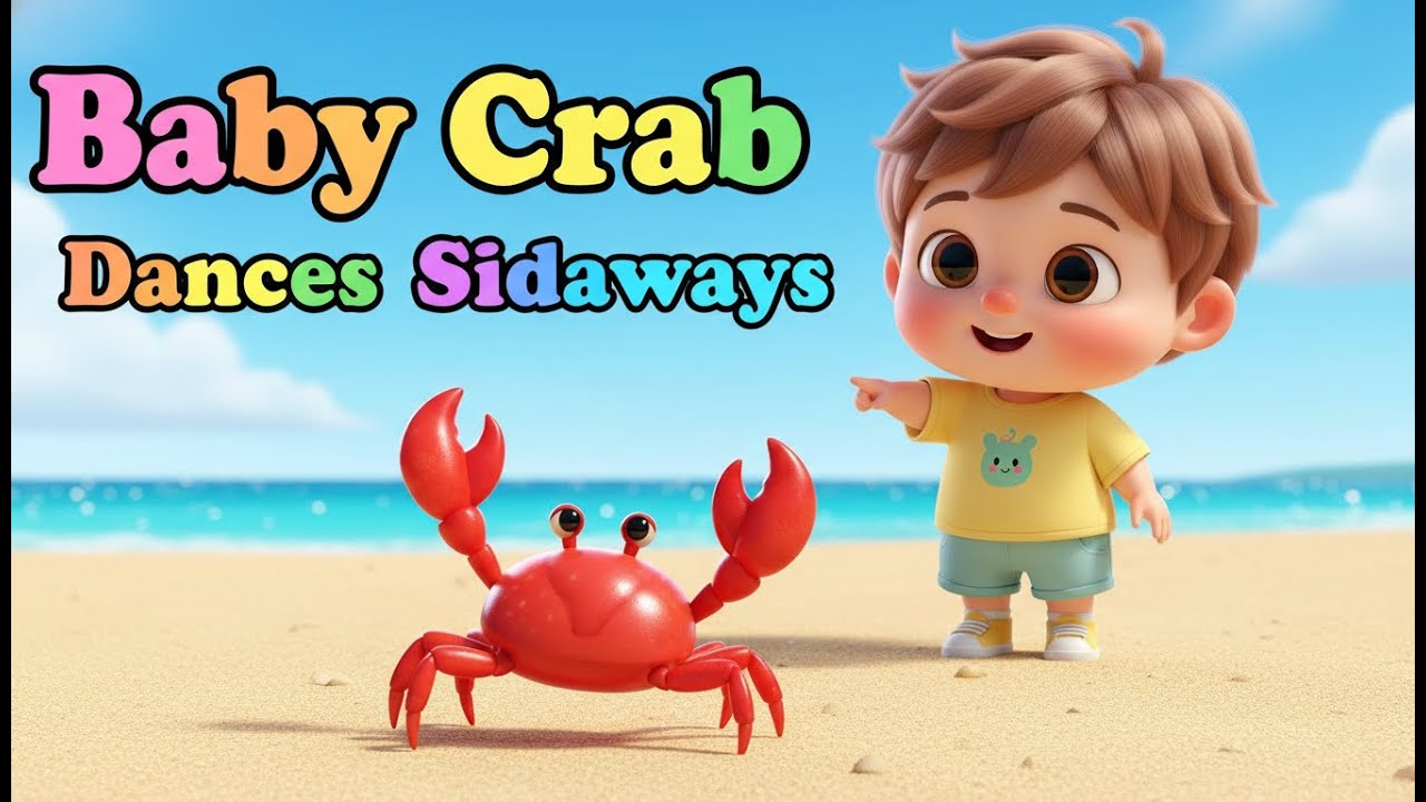 Baby Crab Dances Sideways – Nursery Rhyme, Kids Songs, and Ocean Fun