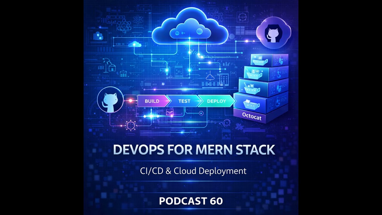 EP 60: End-to-End DevOps for MERN Stack: CI/CD, Docker, and Cloud Deployment