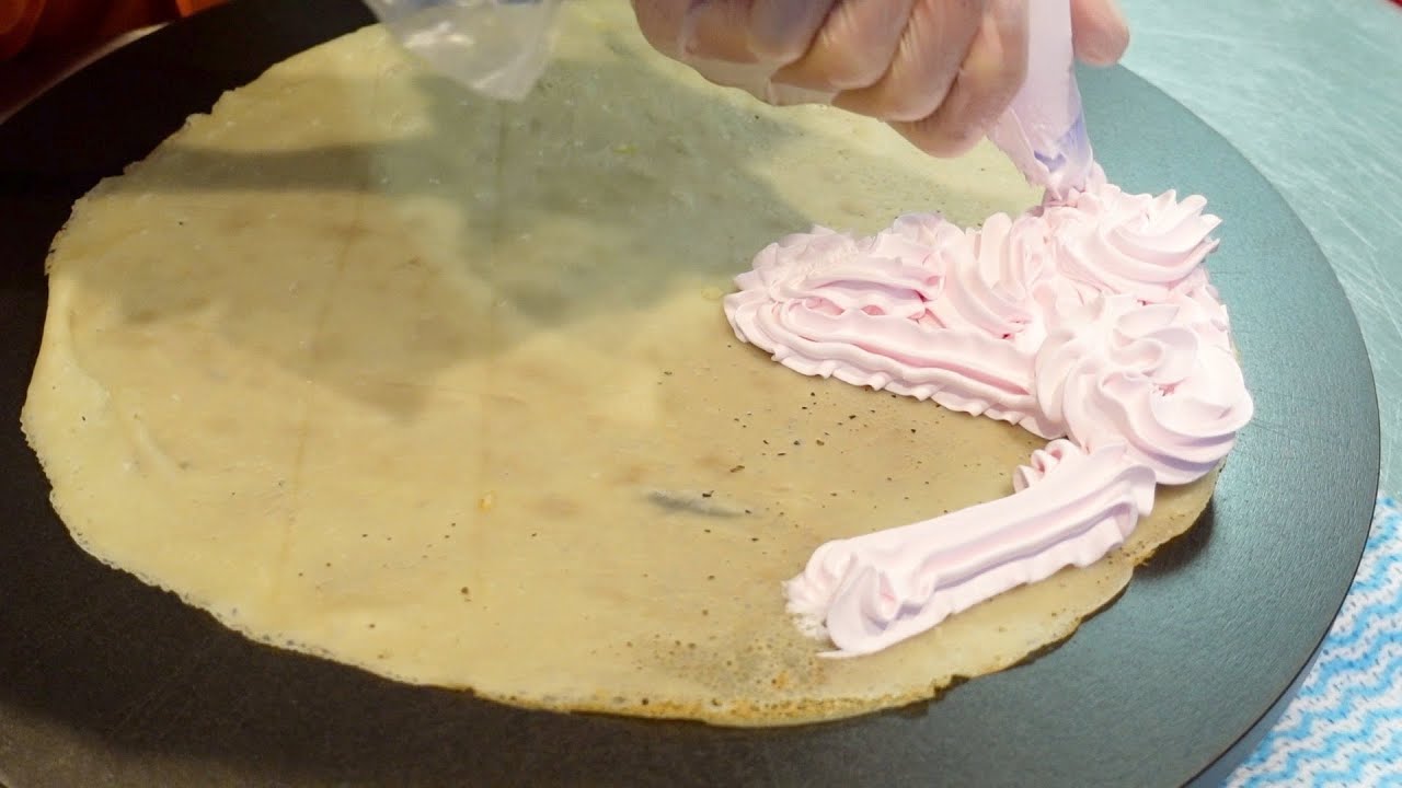 これ食べれるの？ボリュームとクオリティがすごいクレープ頼んだったww