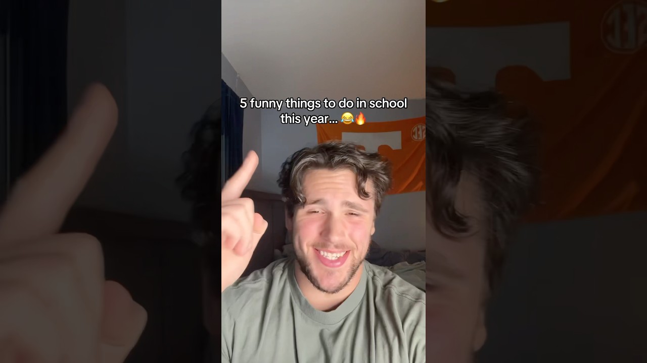 5 funny things to do in school this year… 😂🔥 (Hilarious)