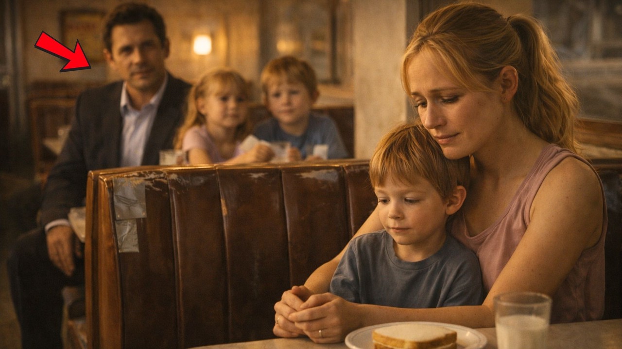 Měla Jen Drobné na Jeden Sendvič pro Syna... Netušila, Kdo Sedí ve Vedlejším Boxu…