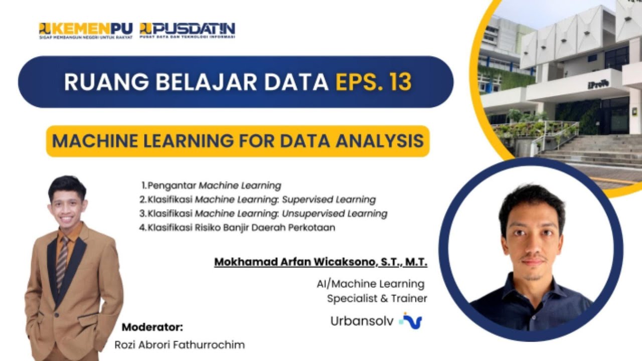 Machine Learning for Data Analysis