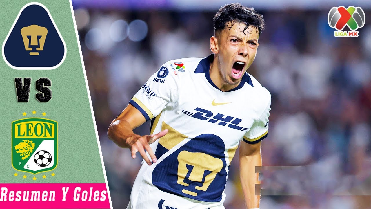 Pumas UNAM vs Club León | Resumen Y Goles | Clausura | Liga MX 2026 Jornada 3