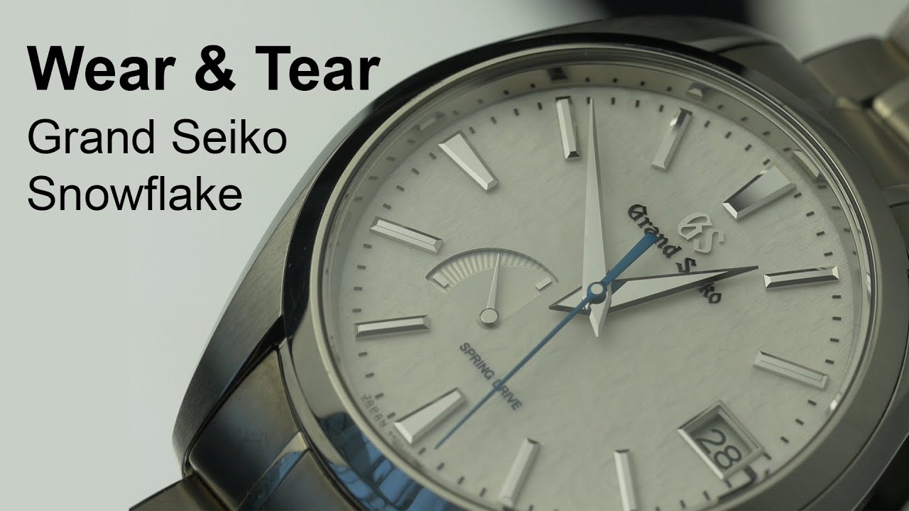 Grand Seiko Snowflake - WEAR & TEAR after YEARS of use!!