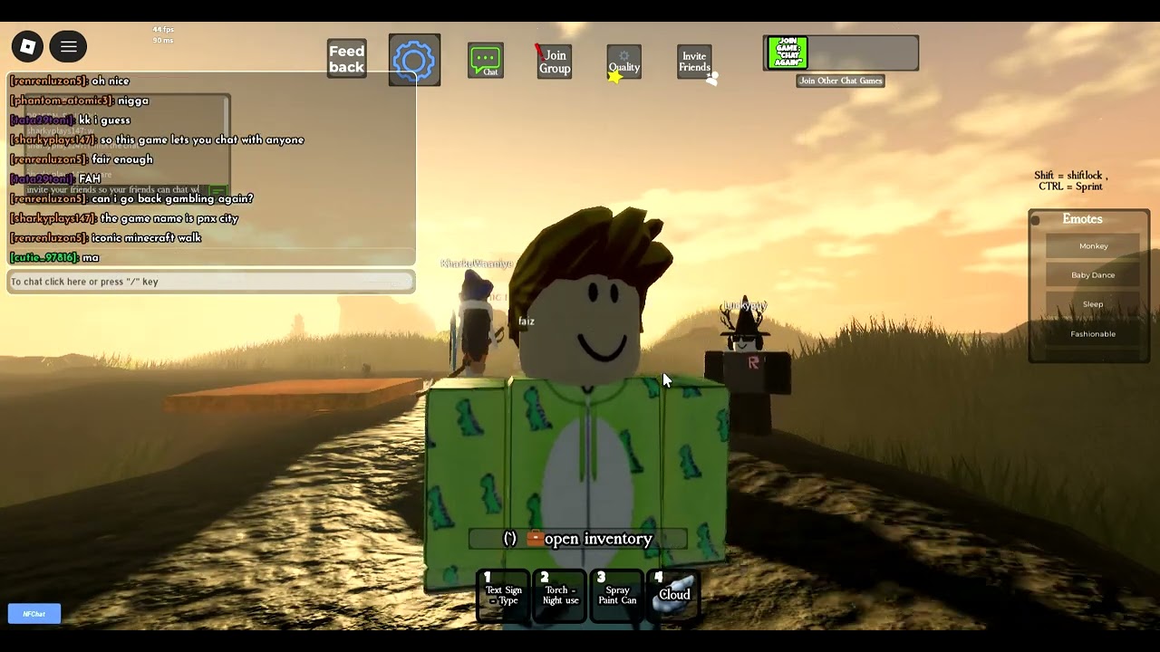 chat with your friends freely without doing the age verrification chat