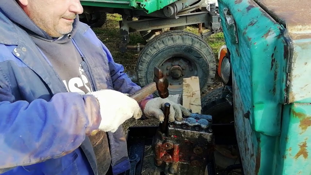 Проблемы с гидравликой т 40. Реставрируем клапан (грибок).